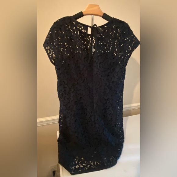 Loft Black Lace Dress - Picture 1 of 3